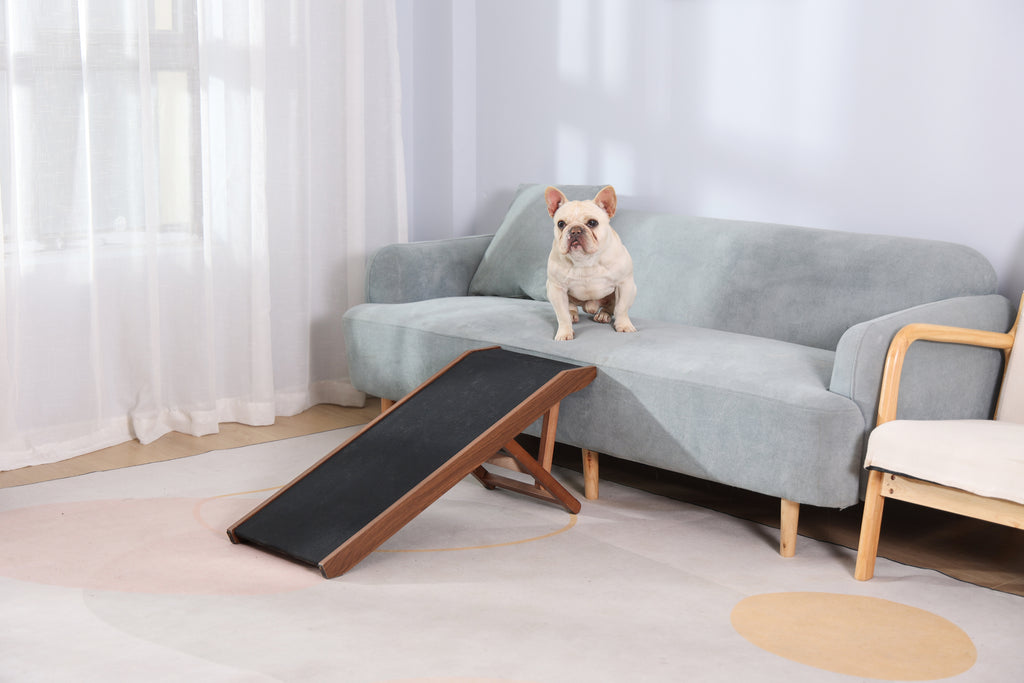 Adjustable Dog Ramp (Walnut)